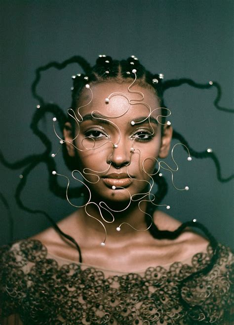 Hair Afro Art Photography Fashion Photography Art Visage Face