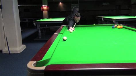 The joy chinese 8 ball table is 9 x 4 1/2 according to other sources. Chinese 8 Ball - The tighest pockets ever! - YouTube