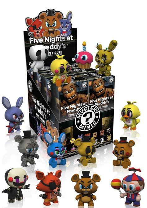 Fnaf Mystery Mini Bundle Of 10 Minis