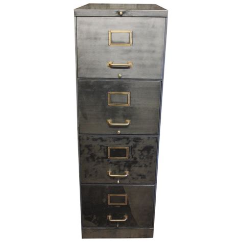Filing cabinet storage metal cabinet home decor drawers design. Vintage Industrial Stripped Metal Filing Cabinet at 1stdibs