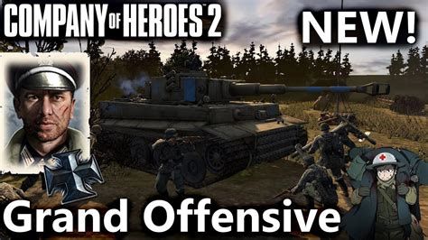 Coh2 Okw Grand Offensive Commander Company Of Heroes 2 Youtube