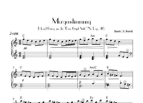 2 uit peer gynt, op. Morgenstimmung aus »Peer Gynt Suite« Nr. 1, op. 46 (Edvard ...