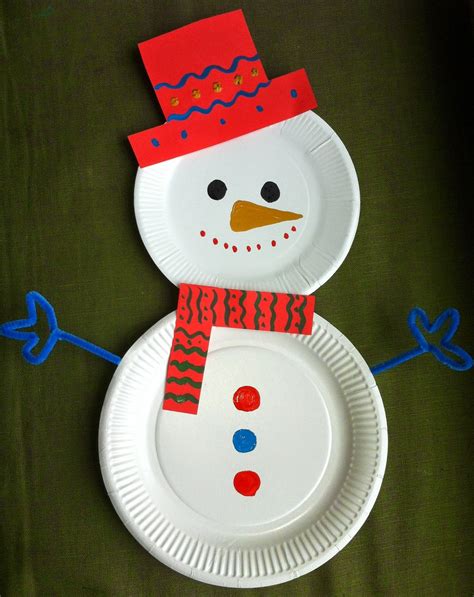 Paper Plate For Christmas Craft ~ Crafts And Arts Ideas