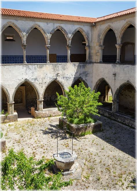 Convent Of Christ Former Templars Monastery In Tomar Portugal Stock