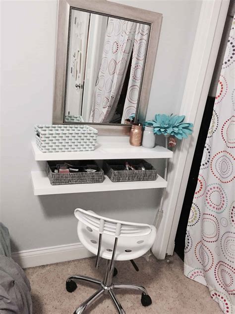 5 drawers and 3 compartments offer ample storage space for your makeup, jewelry, nail polish, hair accessories, and other. 18 Beautiful DIY Vanity Tables - Remodel Or Move