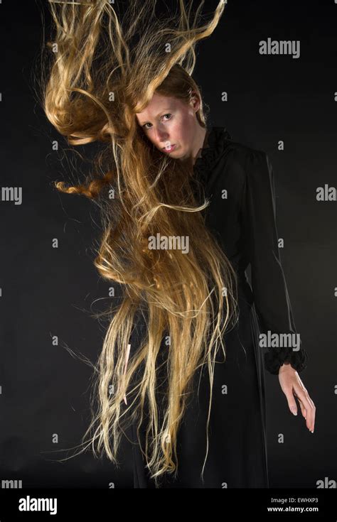 Fan Blowing Hair Hi Res Stock Photography And Images Alamy