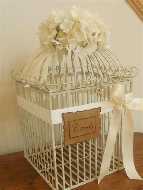 This is an easy diy tutorial on how to make a birdcage veil with one comb, however, this does not include the flower fascinator. Wedding Card Box Birdcage / Wedding Birdcage Card Holder Extra