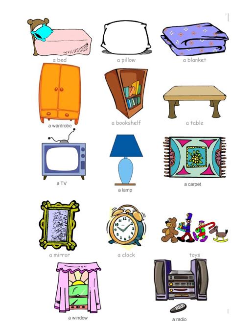 Similar to previous vocabulary lessons this is a great chance for you to practice the masculine and feminine gender of nouns. English at Ntra. Sra. de la Antigua School.: Bedroom objects