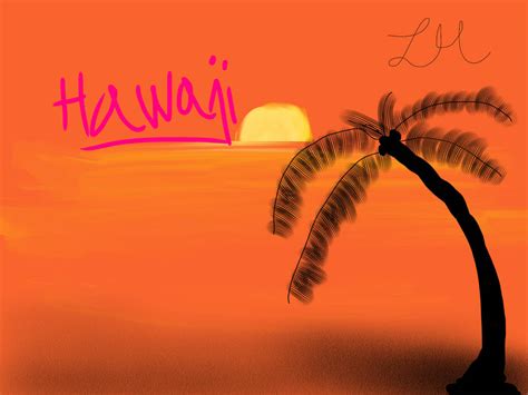 Heres A Hawaiian Postcard I Made By Saiacdraws On Deviantart