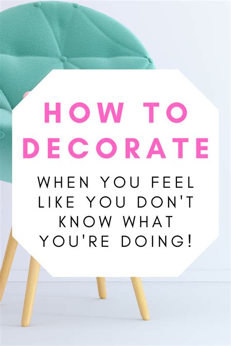 How To Decorate When You Feel Like You Have No Talent