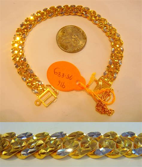 Koleksi baru 08022021 rantai tangan emas gold bracelet cincin emas gold ring cincin batu. Kedai Emas Sri Harmoni: RANTAI TANGAN PADU