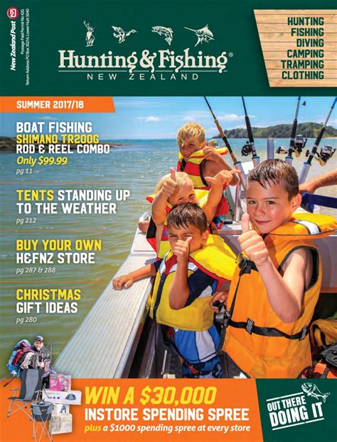 Hunting And Fishing New Zealand Summer Catalogue 2017 By Hunting