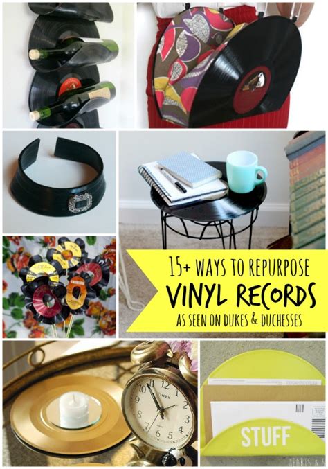 15 Ways To Repurpose Vinyl Records Dukes And Duchesses