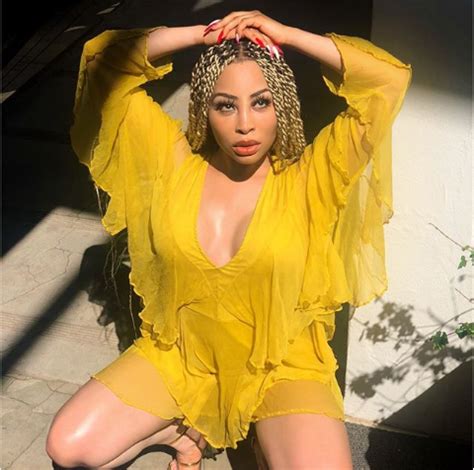 Khanyi Mbau Claps Back At Troll For Mocking Her And Bonang S Glow Up