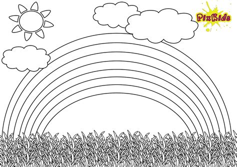Kostenlose malvorlagen ausmalbilder mit ostern motiven zum. Ausmalbilder regenbogen kostenlos - Malvorlagen zum ...