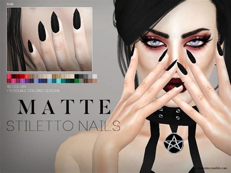 The Best Nails By Pralinesims The Sims Sims 4 Sims 4 Cc Möbel