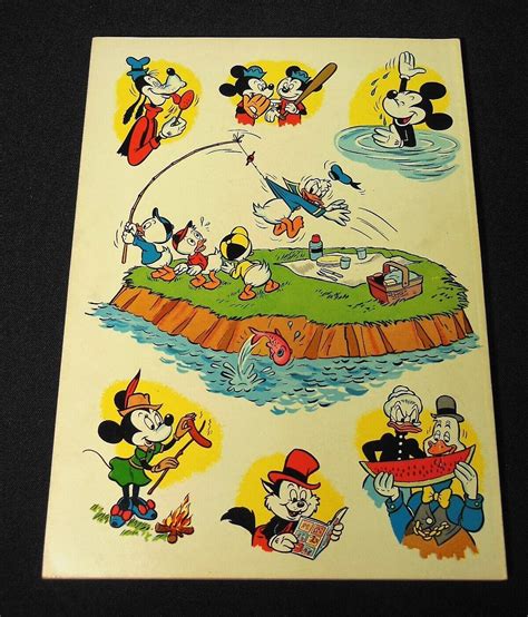 💥 dell giant walt disneys vacation parade 3 1952 glossy bright golden age 💥 4587946208