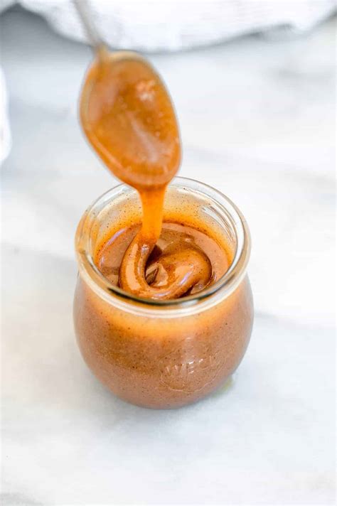 Easy Vegan Caramel Sauce Eat With Clarity