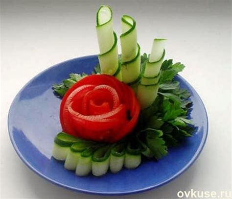 417 Best Fruit And Vegetable Garnishes Images On Pinterest
