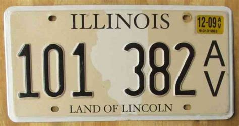 Illinois Antique EA License Plate - 1 Lake