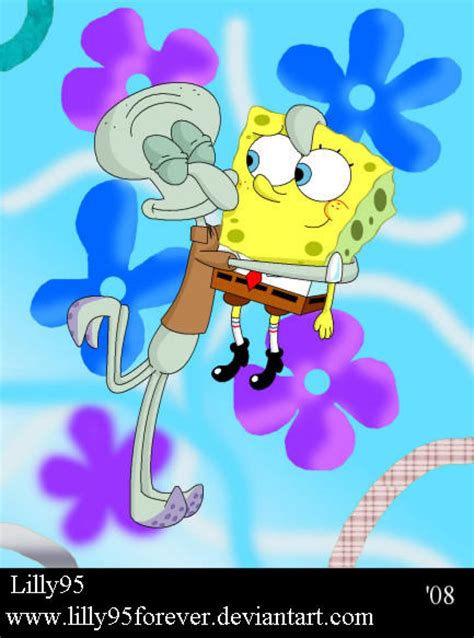 Spongebob And Squidward Friend By Lillayfran On Deviantart Spongebob