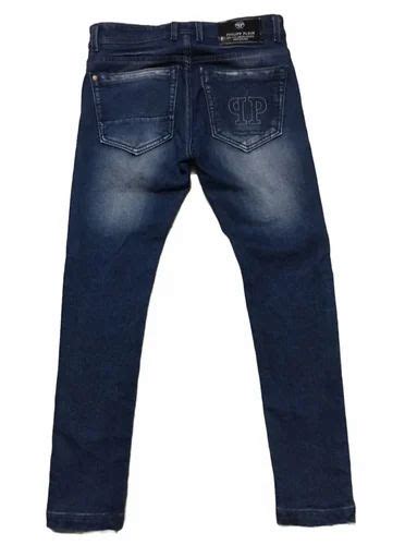 Regular Fit Faded Men Navy Blue Denim Jeans At Rs 400piece In Surat