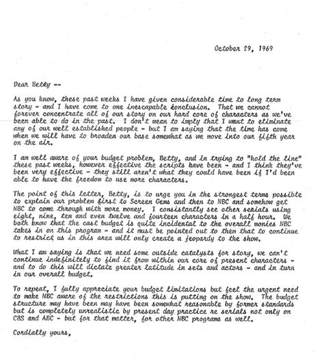 . one business day advance notice is required. From the Vault: "Days of Our Lives" in 1969
