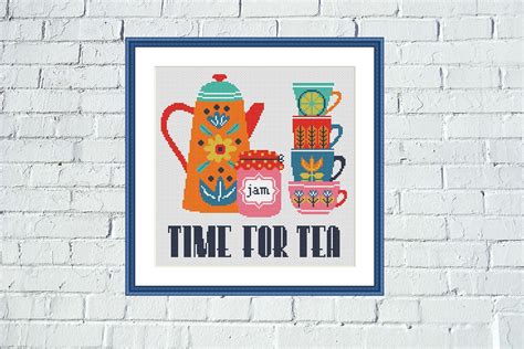 Check spelling or type a new query. Tango Stitch: Time for tea creating cross stitch pattern