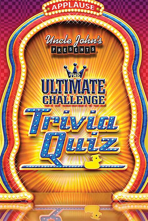 Uncle Johns Presents The Ultimate Challenge Trivia Quiz Ebook By