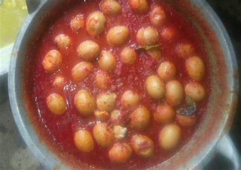 Cara masaknya juga cukup mudah. Resep Telur Balado porsi untuk hajatan oleh Ummu Adam ...