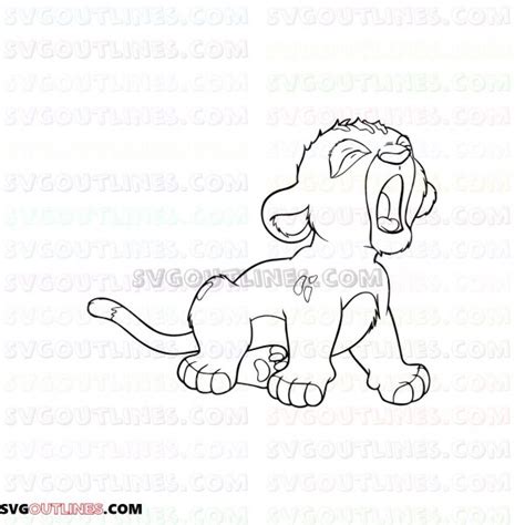 Baby Outline Svg 260 SVG PNG EPS DXF File