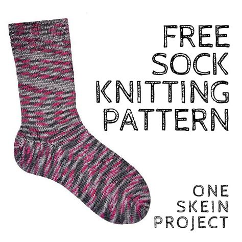 Simple Sock Free Knitting Pattern — Blognobleknits Knitting Socks