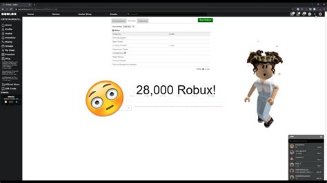 Roblox Girl Account Worth 28k Robux 250 Free Robux Check