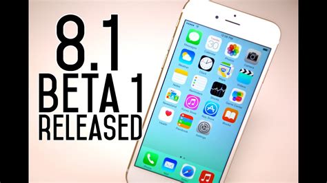 Ios 81 Beta 1 Released See Whats New Youtube