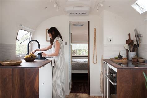 The Modern Caravan A Vintage Airstream Transformed Airstream Living