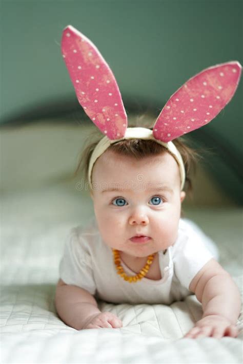 Like Bunny Rabbits Cute Children In Easter Bunny Style Small Children