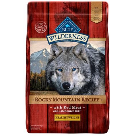 Whole grains, such as brown rice and quinoa, are included as well to help with digestion. Wilderness Rocky Mountain Healthy Weight Grain Free ...