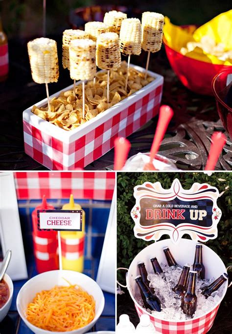 If you're looking for inspiration and grill party ideas, look no further. Summer BBQ Theme + Free Party Printables // Hostess with ...
