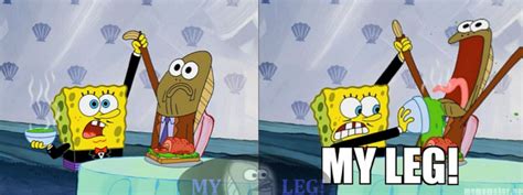 Fred Aka My Leg Guy Spongebob Squidward Fred