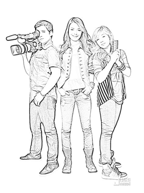 Sam Cat Nickelodeon Coloring Page Coloring Pages