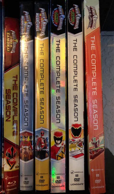 Power Rangers Ninja Steel Complete Series Dvd Set Review Morphin