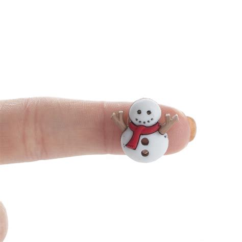 Holiday Collection Sew Cute Snowmen Buttons Buttons