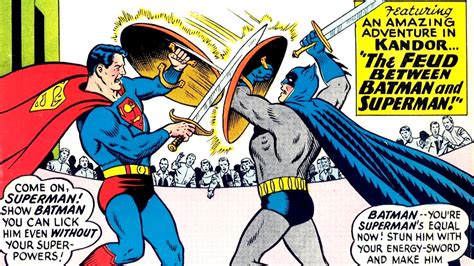 Batman V Superman Who Wins In Each Comic Book Showdown