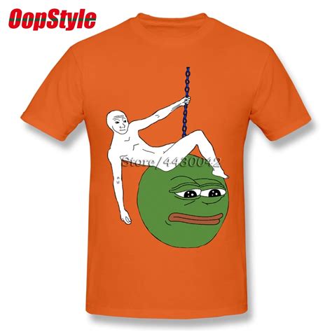 Pepe The Frog T Shirt For Men Plus Size Cotton Team Tee Shirt 4xl 5xl