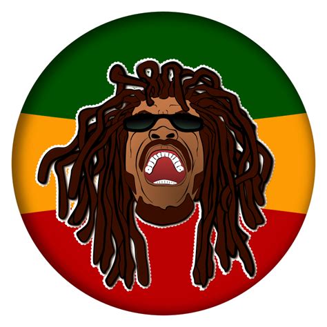 Rastafarian Head Openclipart