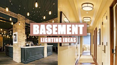 14 Basement Lighting Ideas For Low Ceilings Youtube