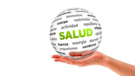Do students in spanish speaking countries struggle with conjugations too? A Person Holding A 3d Health Word Sphere (In Spanish ...