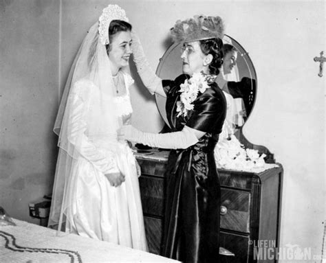1947 Wedding Remembered Life In Michigan
