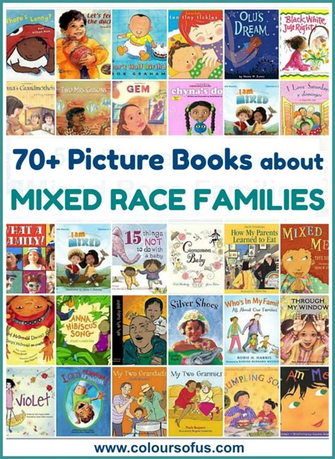 70 picture books about mixed race families