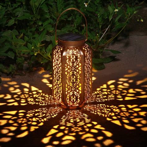 X Waterproof Solar Lantern Hanging Light Led Candle Yard Patio Garden Lamp WF Guarantee Pay